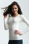 Palm's Ladies Long Sleeve Top 'Warmth Generation', Ivory